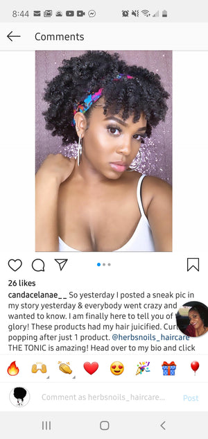 Twist out using 