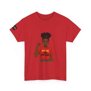We Are The Culture Tee — Black Girl Power Graphic T-Shirt