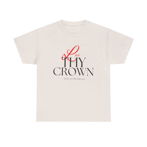 Love Thy Crown Cotton Tee