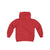 Kids Heavy Blend Curly, Cute, Confident Hooded Sweatshirt red