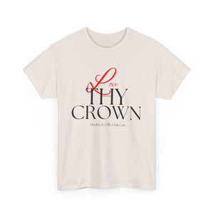 Love Thy Crown Cotton Tee