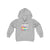 Kids Heavy Blend Curly, Cute, Confident Hooded Sweatshirt red