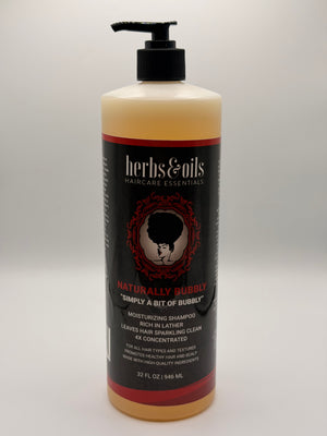 Herbs & Oils Naturally Bubbly, Clean, Natural Moisturizing Shampoo